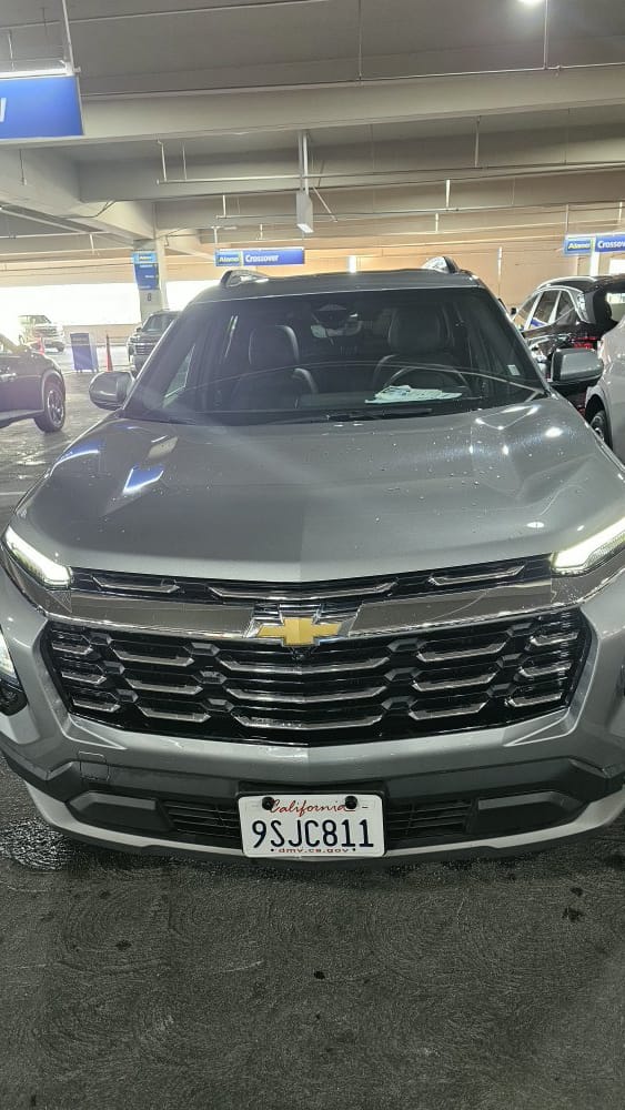 Chevrolet Equinox categoria Standard SUV alugado em Las Vegas para road trip até Los Angeles