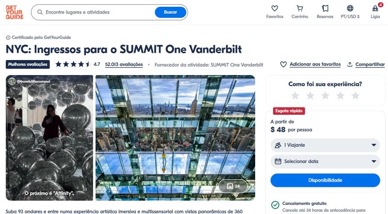 Summit One Vanderbilt vale a pena? Como é visitar o observatório de Nova York